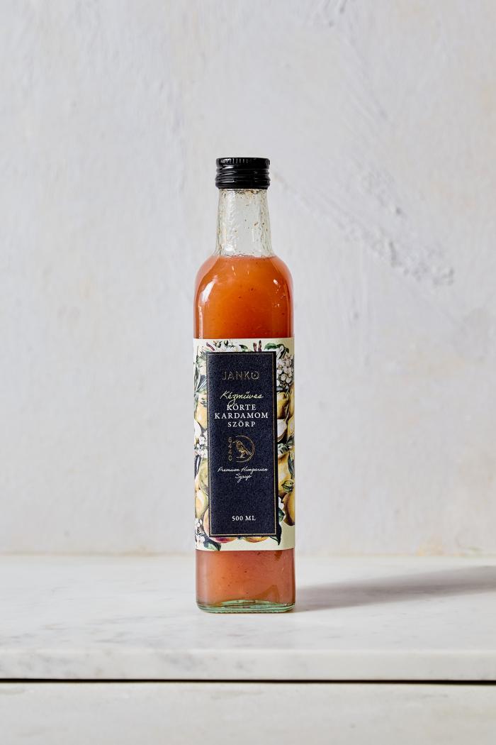 Jankó - Kardamomos körte szörp 500 ml