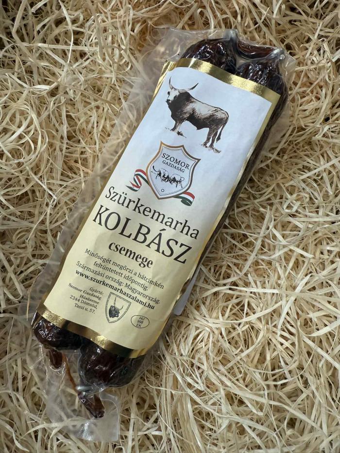 Szomor - Szürkemarha csemege kolbász kb 270 g